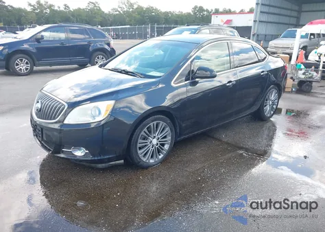 2013 Buick Verano Leather Group из США, поврежденный, VIN 1G4PS5SK7D4142571